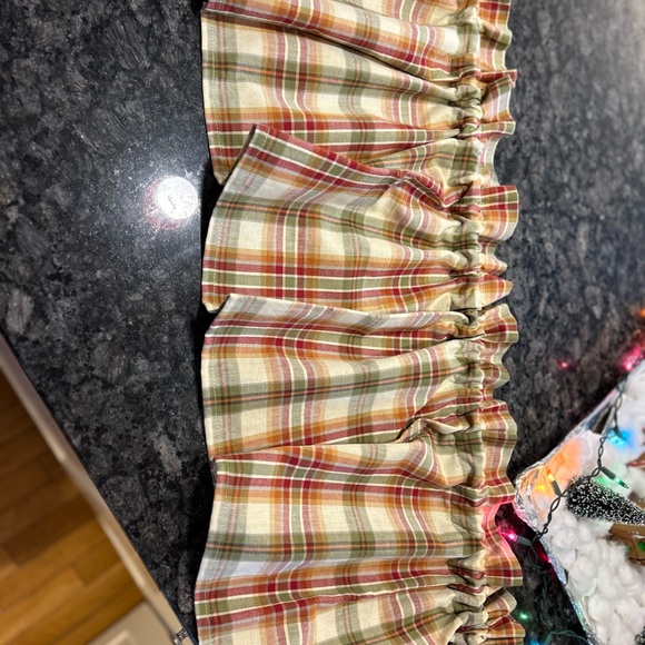 6 Kitchen Curtain Valances Country Print PARK DESIGN Dim. 69”L 14”W - Picture 3 of 8